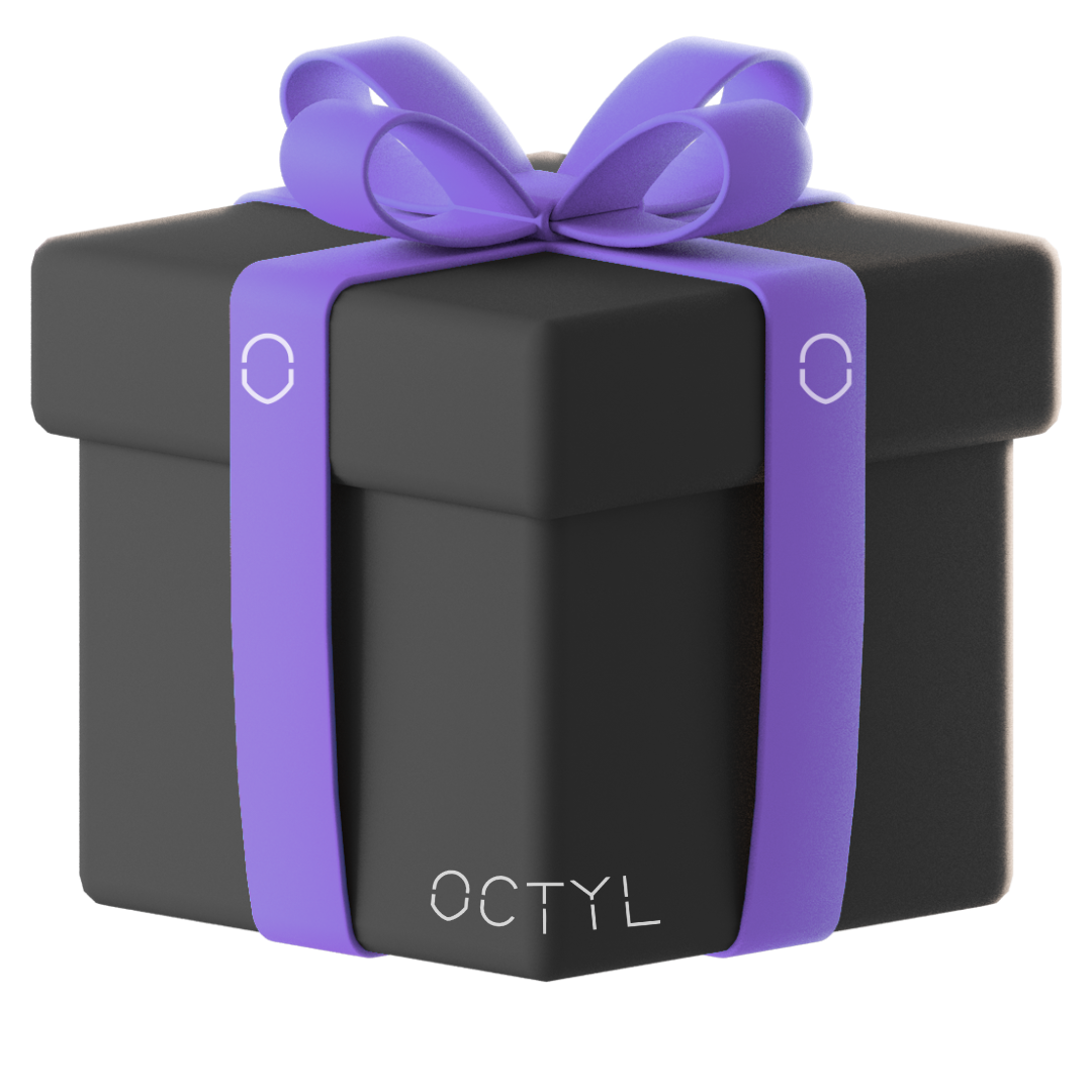 PRESENTE EXCLUSIVO DA OCTYL!